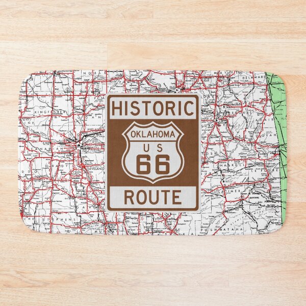 Item preview, Route 66 Highway Marker Oklahoma 2 designed and sold by Enzwell.