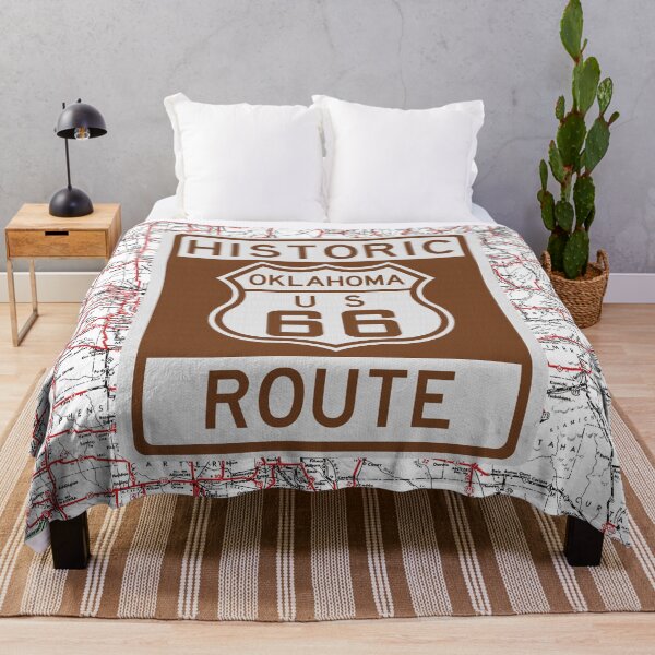 Item preview, Route 66 Highway Marker Oklahoma 2 designed and sold by Enzwell.