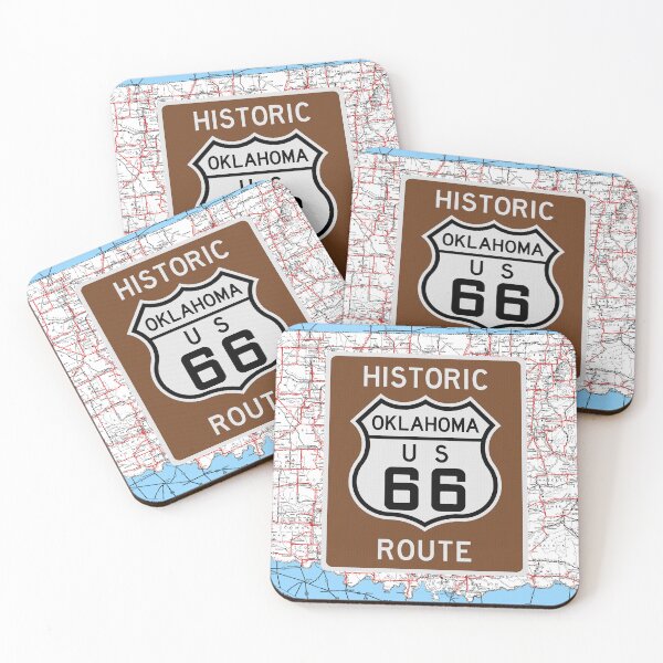 Item preview, Oklahoma Route 66 Marker 1 designed and sold by Enzwell.