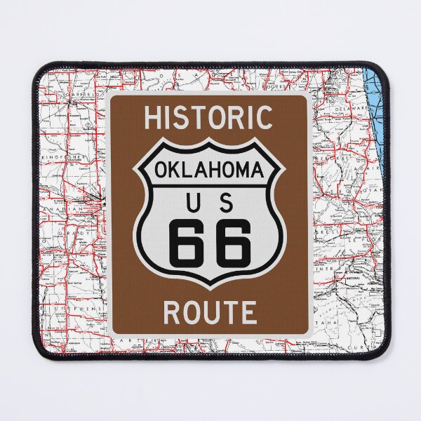 Item preview, Oklahoma Route 66 Marker 1 designed and sold by Enzwell.