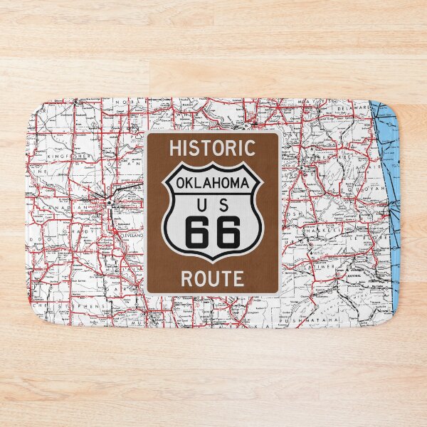 Item preview, Oklahoma Route 66 Marker 1 designed and sold by Enzwell.