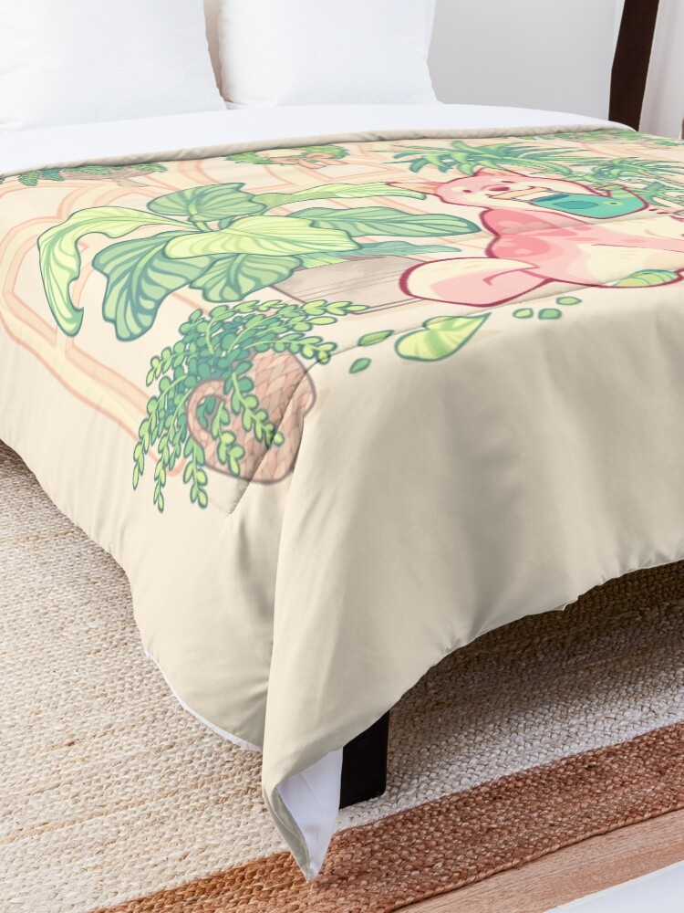 Alternate view of Green thumb shibakura Comforter