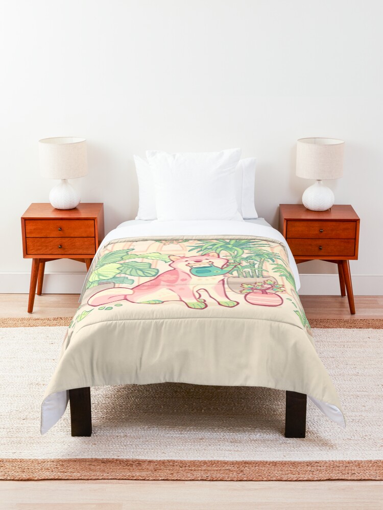 Alternate view of Green thumb shibakura Comforter