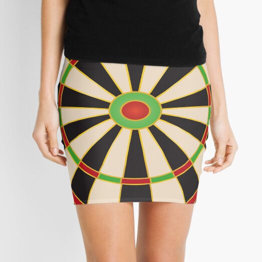 Darts board Mini Skirt