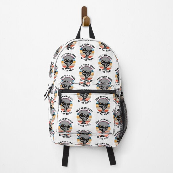 Item preview, Ask Your Mom If I'm Real, Funny Alien designed and sold by elvisg03.