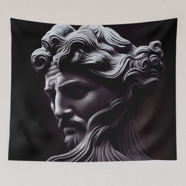 Item preview, Abstract statue portrait designed and sold by SwitchLimits.