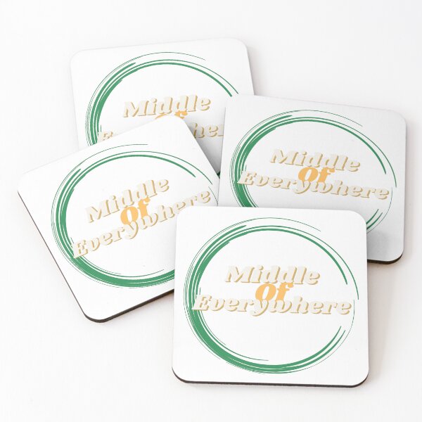 Item preview, Middle of Everywhere - clear background designed and sold by midofeverywhere.