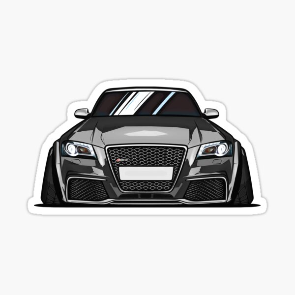 Audi Sports Mind Sticker Sticker Quattro A3 A4 A5 A6 TT S3 Rs Q8 Sport  Tuning
