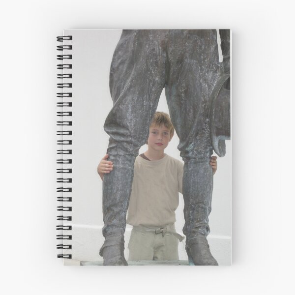 Item preview, Young interloper with historic statue designed and sold by DAdeSimone.