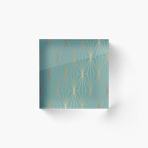 Item preview,  ELEGANT BLUE GOLD PATTERN designed and sold by Pia Schneider.