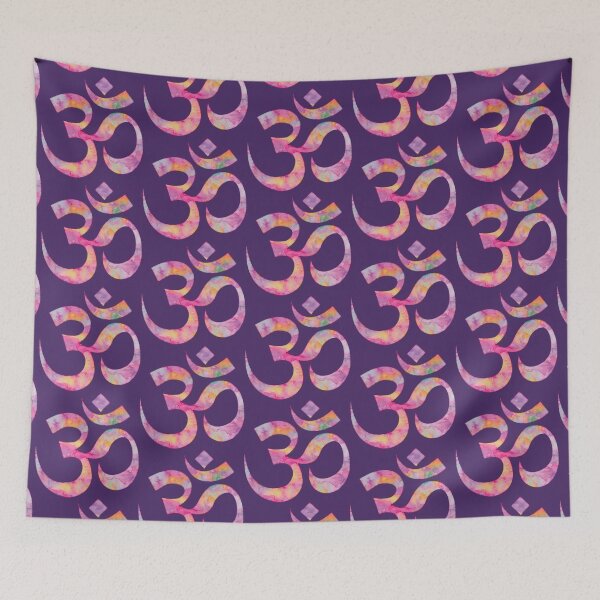 Item preview, Watercolor Om Ohm Yoga Symbol designed and sold by MarkTees.