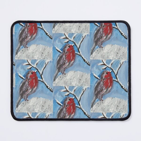 Item preview, Winter Christmas robin designed and sold by WorldOfWendyArt.