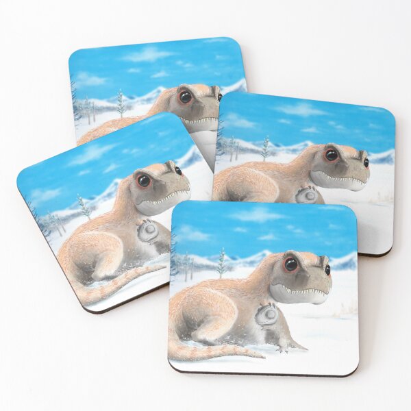 Item preview, T-rex snow puppy hug designed and sold by Moo-SB.
