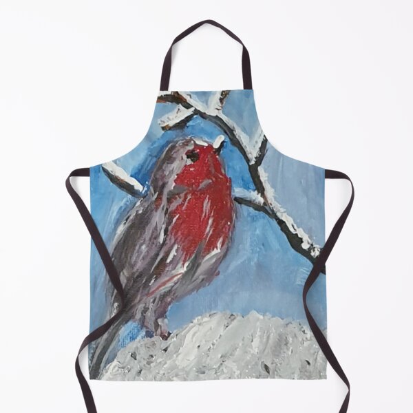 Item preview, Winter Christmas robin designed and sold by WorldOfWendyArt.