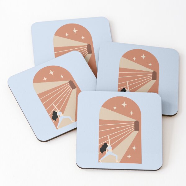 Item preview, Yogi Warrior Opening to Opportunities  designed and sold by BohemiWANDERS.