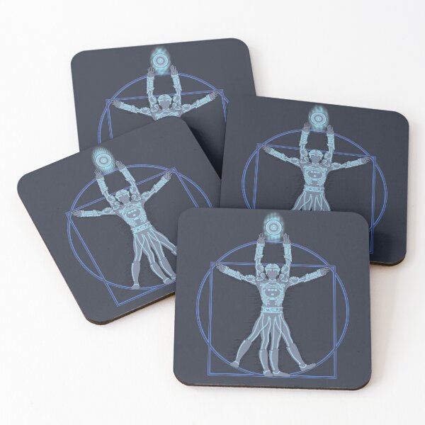 Item preview, Vitruvian Tron designed and sold by jaredBdesign.