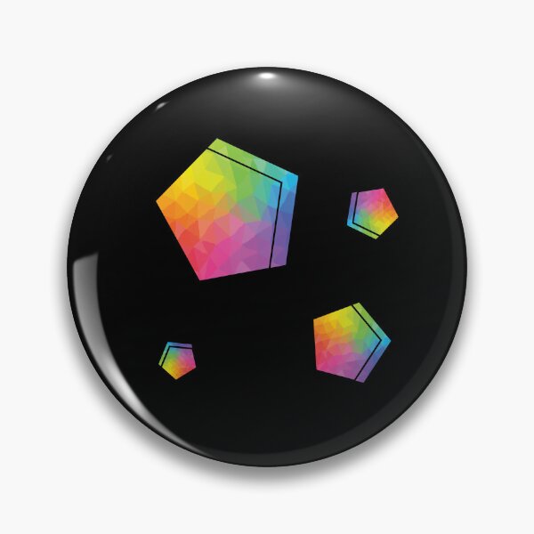 Item preview, Rainbow Pentagons designed and sold by amandartwork.