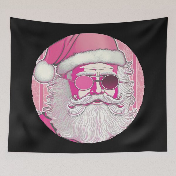 Item preview, Santa Claus Pink #1  designed and sold by Hellbent Media.