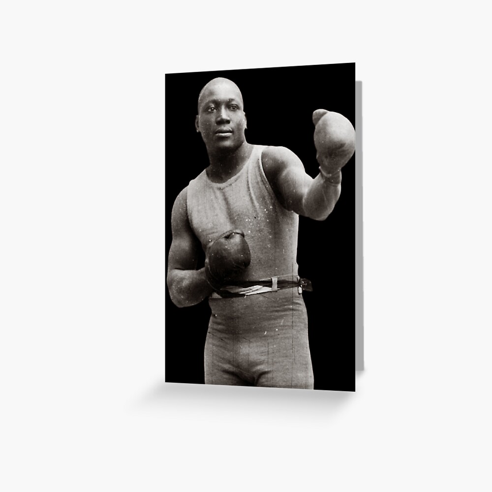 "Jack "Galveston Giant" Johnson" Greeting Card for Sale by RighttoFight