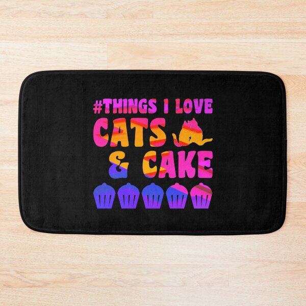 Item preview, I Love Cats And Cake designed and sold by PetSafari.