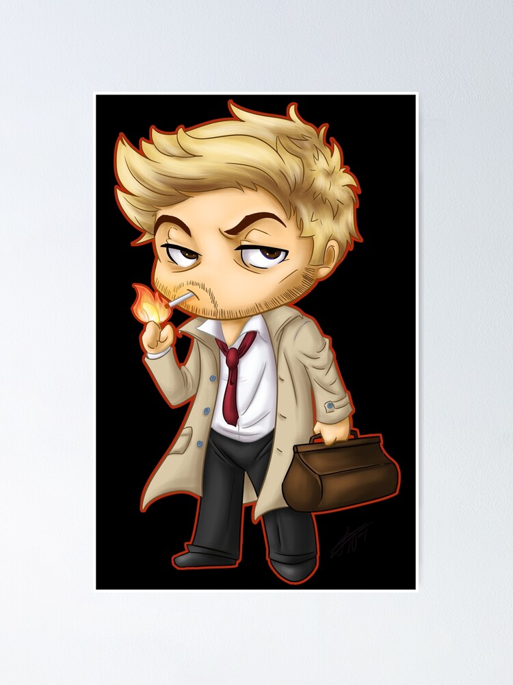 Póster «John Constantine» de ginnymilling | Redbubble Póster «John Constantine» de ginnymilling | Redbubble