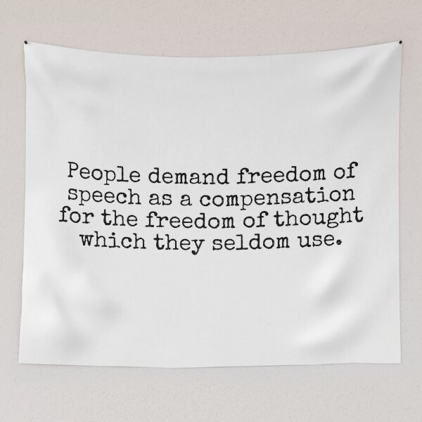 Item preview, Kierkegaard Quote designed and sold by The-Quote-House.