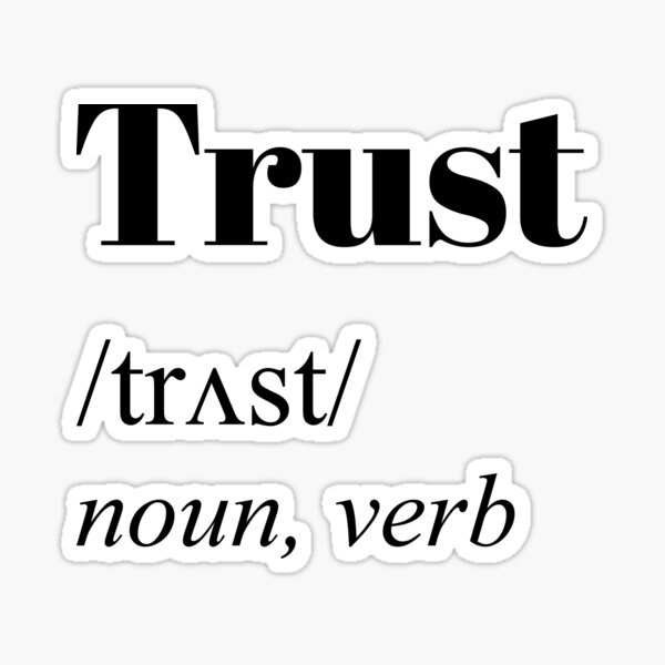 Item preview, Dictionary title, Trust designed and sold by wonderfulstate.