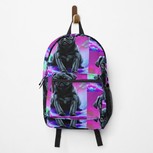 Item preview, Cute black pug puppy designed and sold by The Love Quill.