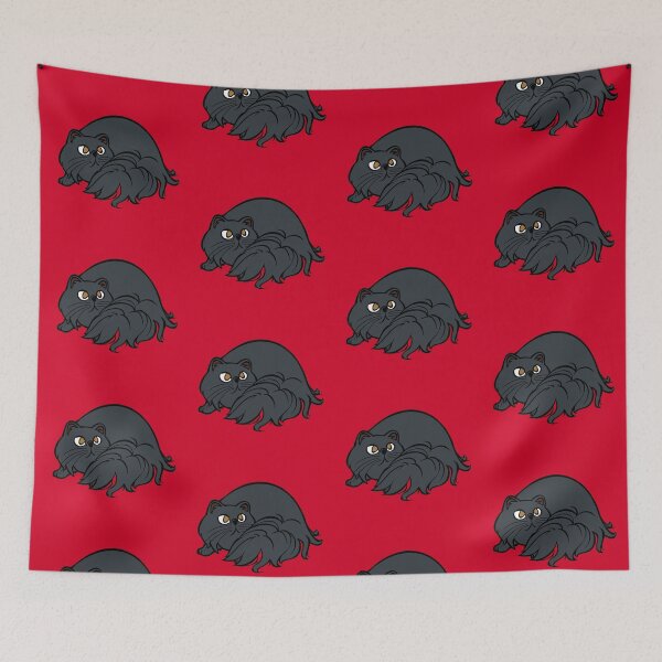 Item preview, All Curled Up--Black Persian Style designed and sold by RJKpoyp.