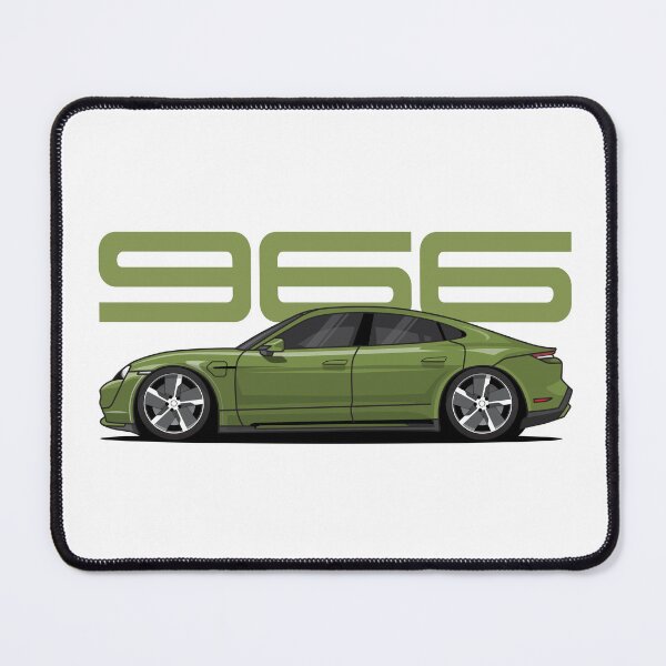 Item preview, Porsche 966 Taycan Illustration Green designed and sold by blackdogshop.