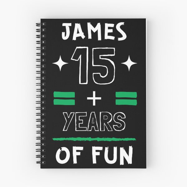 Item preview, JAMES NAME: JAMES 15 YEARS OF FUN DESIGN. designed and sold by AlexRelax.