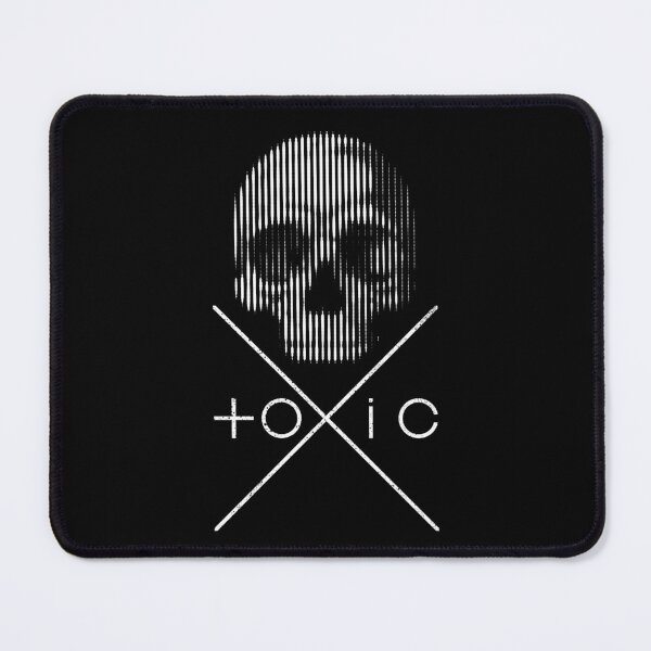 Item preview, Toxic Skull x Toxic word toxins skull head bone cranium bone toxic meaning toxica designed and sold by Dreamakerstudio.