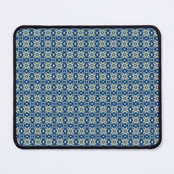 Item preview, Blue and golden entangled motifs by Code03 designed and sold by Code03.