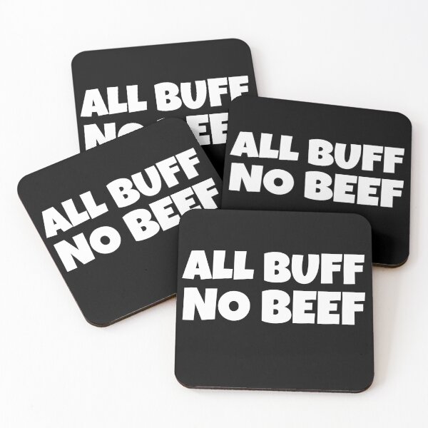 Item preview, All Buff No Beef designed and sold by marveloso.