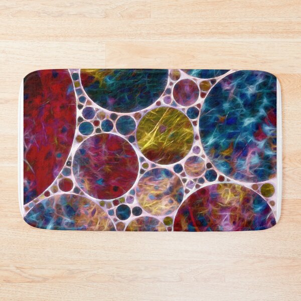Item preview, An Abstract Drawing of Colorful Circles Shaped Into Spheres designed and sold by Rocky Mountain Artistry.