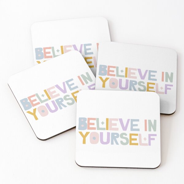 Item preview, Believe in yourself, motivation quote  designed and sold by Sanaura.