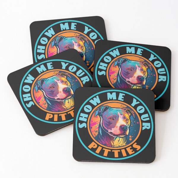 Item preview, Retro Sunset Pit Bull designed and sold by vectrus.