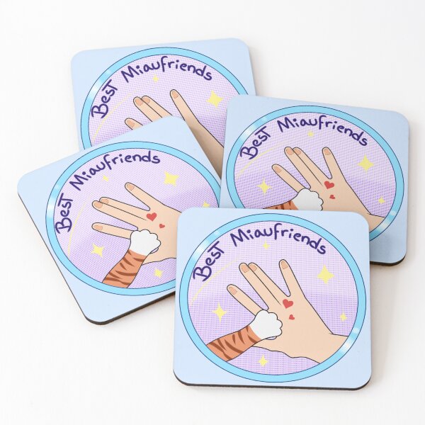 Item preview, Mejores miauamigos designed and sold by Natsukittyart.