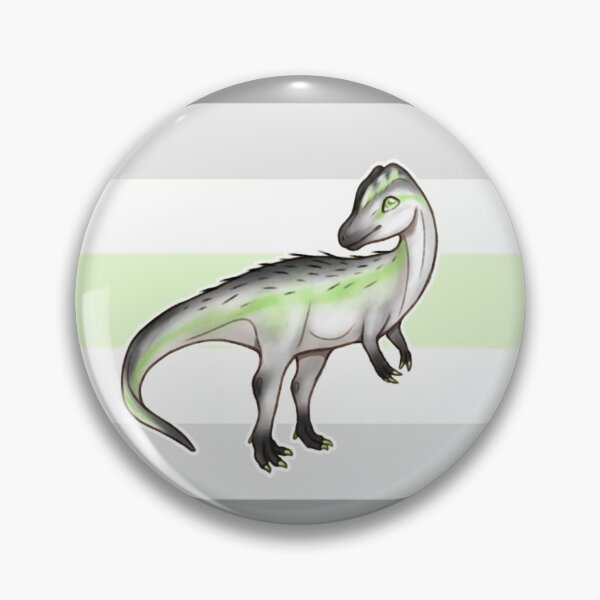 Item preview, agender dilophosaurus designed and sold by MoonwakeStudios.