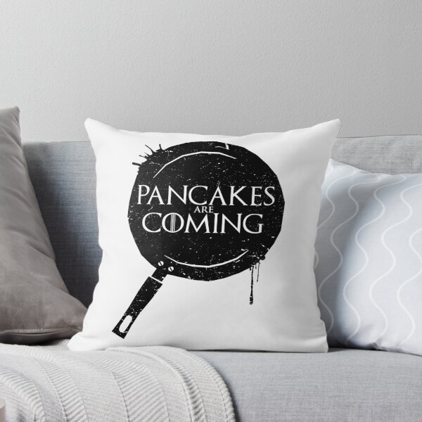 Item preview, Pancakes Are Coming- Black Version designed and sold by JakGibberish.