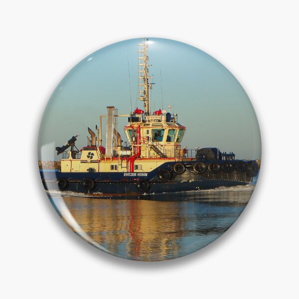 Item preview, Tug boat and reflections designed and sold by FranWest.
