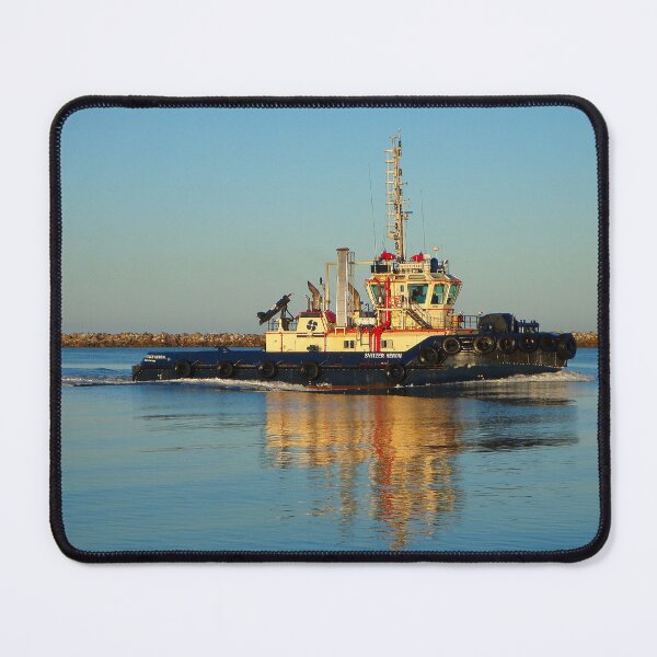 Item preview, Tug boat and reflections designed and sold by FranWest.