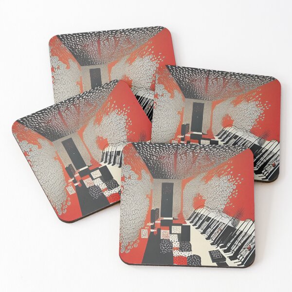 Item preview, Interior with abstract patterns designed and sold by numgis.