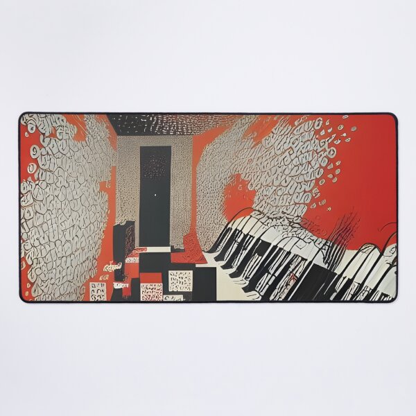 Item preview, Interior with abstract patterns designed and sold by numgis.