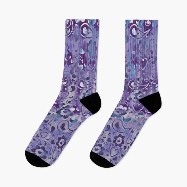 Item preview, Boho Paisley Hearts designed and sold by Nina May Designs.