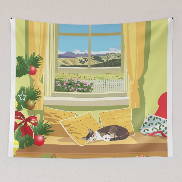 Item preview, New Zealand Christmas card designed and sold by contourcreative.
