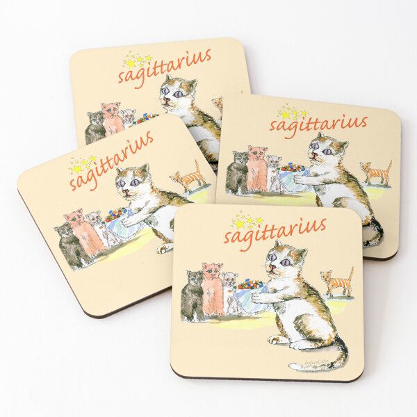Item preview, Sagittarius AstroCat designed and sold by Astrocats4Bilo.