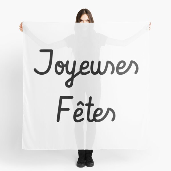 Joyeuses Fêtes Scarf