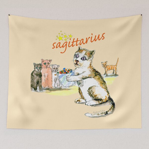 Item preview, Sagittarius AstroCat designed and sold by Astrocats4Bilo.