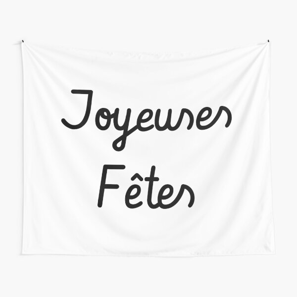 Joyeuses Fêtes Tapestry